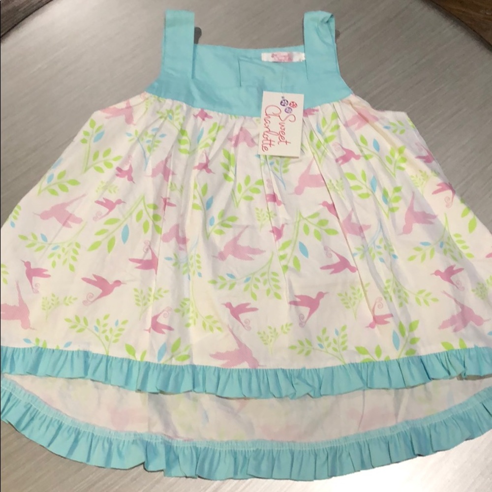 NWT -Sweet Charlotte Girl’s Tunic🌹Size 6